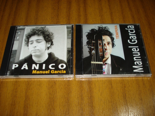 Cd Manuel Garcia / Panico Y Tempera (nuevo Y Sellado) 2 Cd