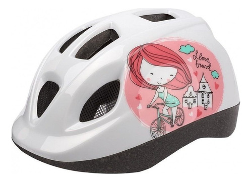 Casco Bicicleta Polisport Kid Niño Bebe Nena Rollers Skate Color Princess Talle Xs (46-53 Cm)