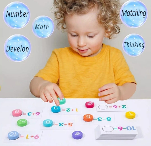 Juego Didáctico Aprendizaje Matemático Niños