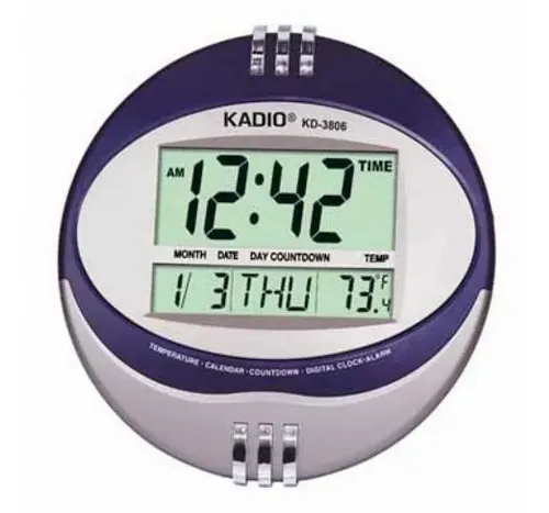 Reloj Digital De Pared Temperatura Fecha MercadoLibre