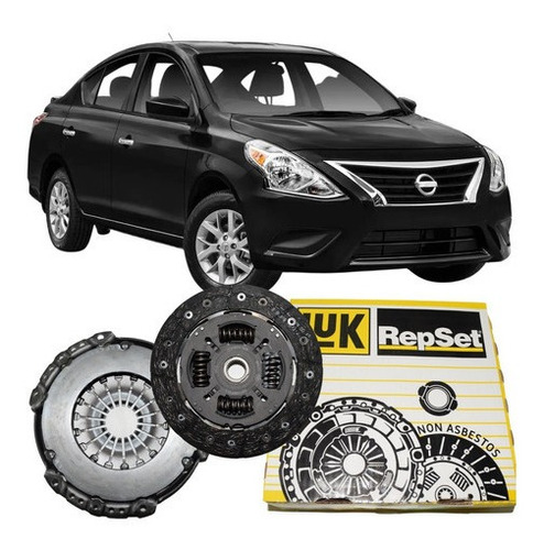 Kit Embreagem Luk Nissan Versa 1.6 16v 2012 2013 2014 2015