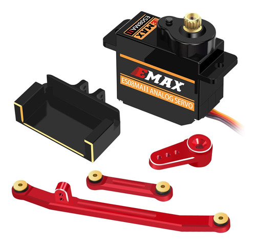 Ogrc Servo De Dirección Emax Servo Rc De 12 G Con Enlace De