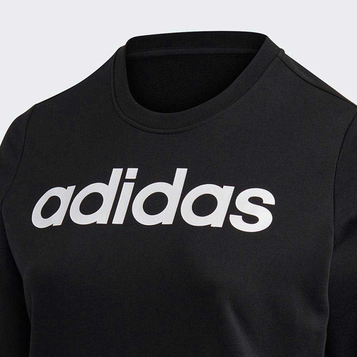 Sudadera adidas Essentials Linear Cuello Redondo Mujer