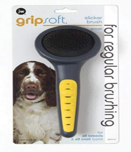 Jw Pet Company Gripsoft Slicker Brush Cepillo Para Polvo, Pe