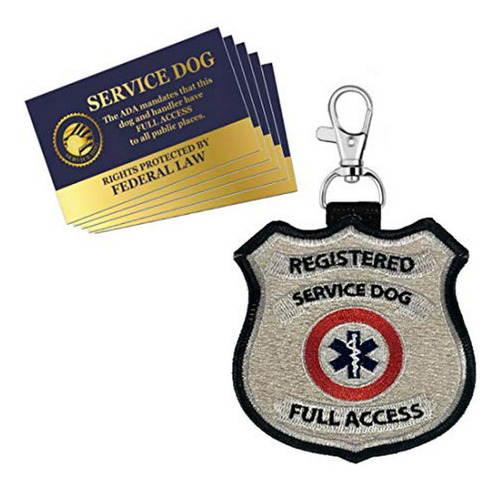 Identificación Para Perro De Servicio | Incluye Tarjetas Y C