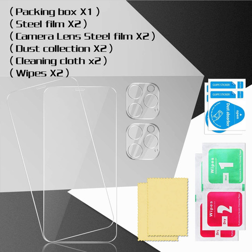 Bigface Compatible Con iPhone 12 Pro Protector De Pantall...