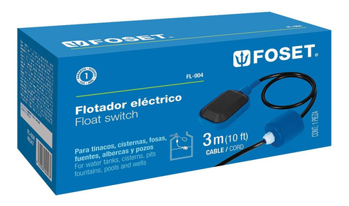 Imagen 2 de 4 de Flotador Electrico Foset 49347