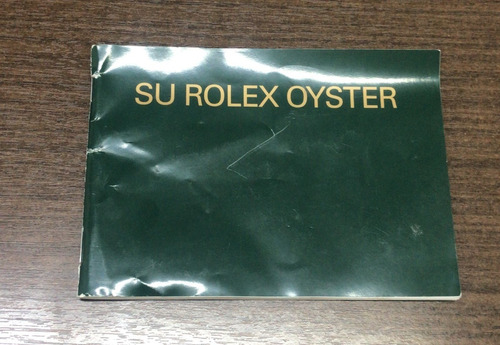 Manual Rolex Su Rolex Oyster 2003