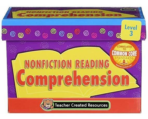 Teacher Created Recursos Nonfiction Tarjetas De Comprensión 