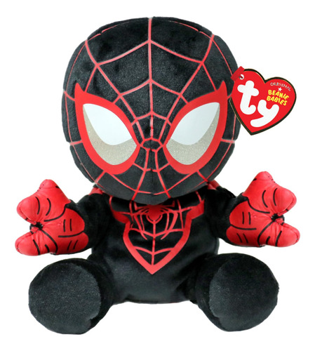 Ty Gorro Bebés Miles Morales (cuerpo Suave) - 6