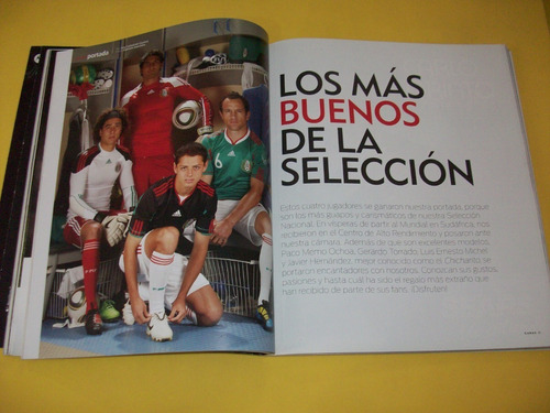 Javier Chicharito Hernandez Revista Caras Alizee Memo Ochoa