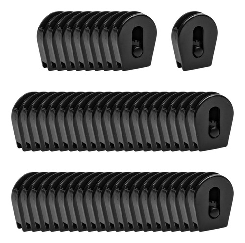 50x Bungee E Collar Cangas Cierras Ajustes Correa Pequeño
