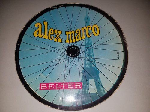 Lp Vinilo Disco Acetato Vinyl Single Alex Marco Belter 