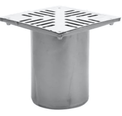 Portarrejilla Acan. 15 X 15  C/ Rejilla  Acero Inox. Awaduct