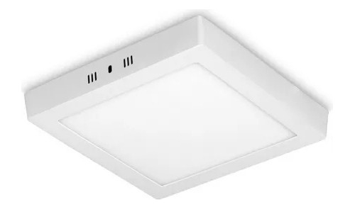 Plafón Panel Cuadrado Led 6w Clase A Exterior Luz Fria