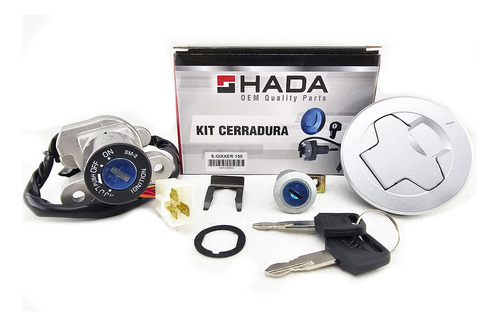 Kit Cerradura Llave Tambor Suzuki Gixxer 150 Ryd 