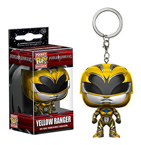 Funko Pop Keychain Power Rangers Yellow Ranger