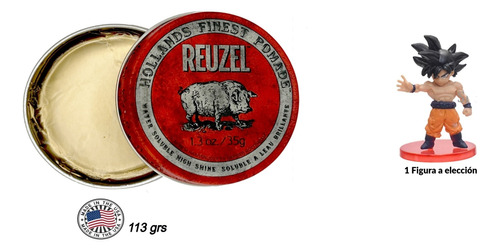 Pomada Red Reuzel 113g Cera Capilar Barberia Barbero