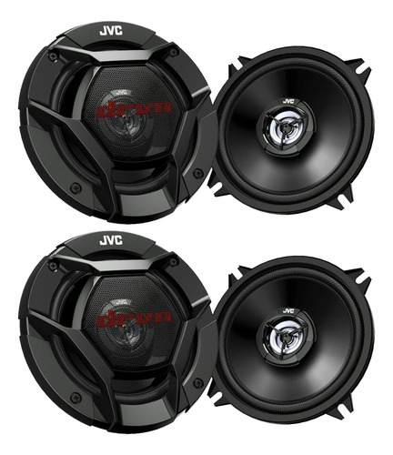 2 Par Cantidad 4 Altavoz Audio Automotriz Jvc Cs-dr521 Drvn