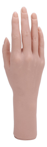 Silicone Female Practice Hand Model Nail Training Soft