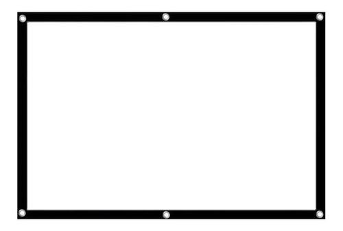 Pantalla De Proyección Hd Portátil Telón Proyector