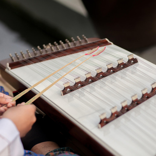 2 Mazos De Martillo Dulcimer: Madera Yangqin Sticks Dulcimer
