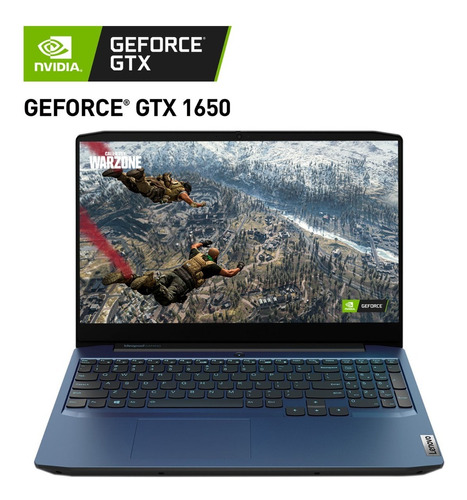 Laptop Gamer Lenovo Gtx 1650 Ryzen 5 8gb 1tb M.2 128gb 15.6