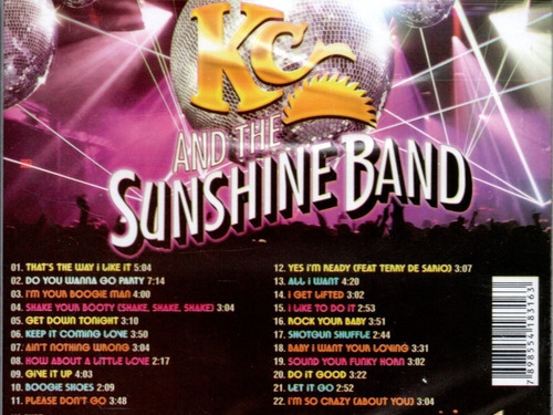 Cd Kc And Sunshine Band - And The - As Melhores