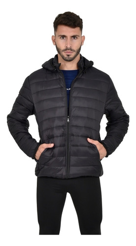 Campera Hombres Invierno Canelones Impermeable Frio Safit