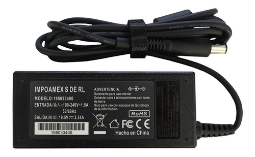 Cargador Para Dell Inspiron 14r-n4110 T510403tw Pa12 19.5v 3