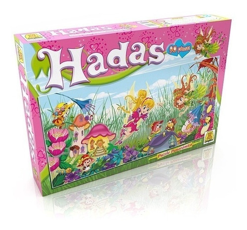 Rompecabezas Puzzle Hadas Infantil 90 Piezas Implas 