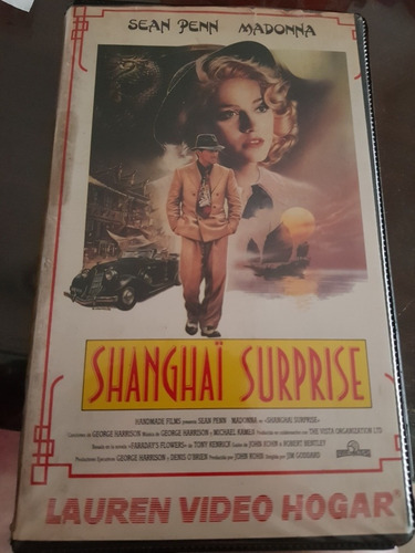 Madonna Vhs Pelicula Shanghai Surprise 