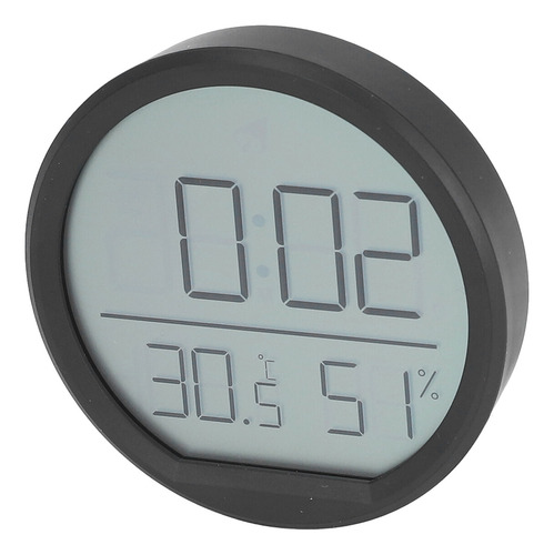 Reloj Despertador Digital Con Termómetro Higrómetro Para Int