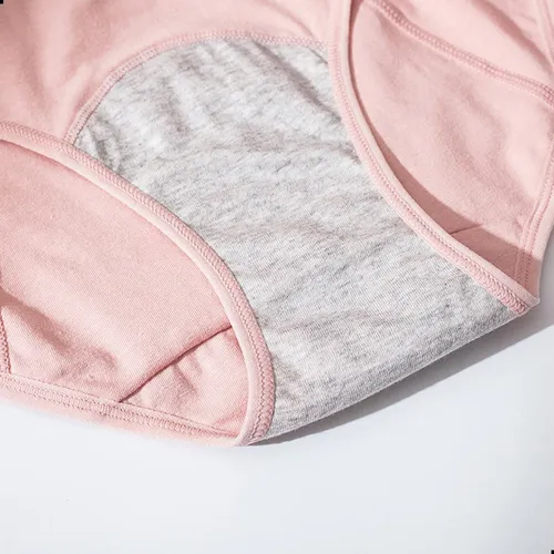 Panty Menstrual Cintura Alta Panties 3capas Cómodo Calzones