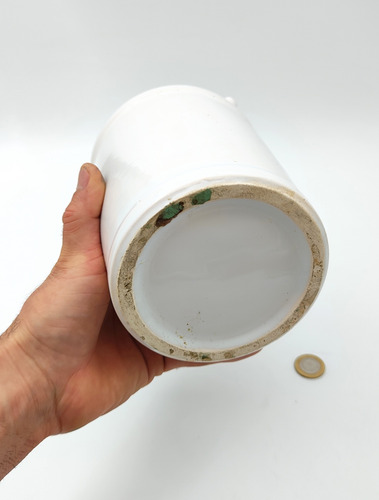 Porta Utensilios Antiguo Tarro Lechero Ceramica - Cocina (Usado)