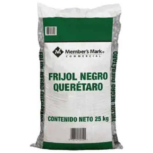 Frijol Member's Mark Negro 25 Kg