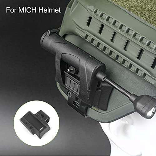 Luz Táctica Cascos Militares, Verde/rojo/blanco/ir, Monturas