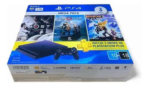 Caixa Ps4 4 Slim 1tb Mega Pack Com Divisoria Em Mdf | MercadoLivre