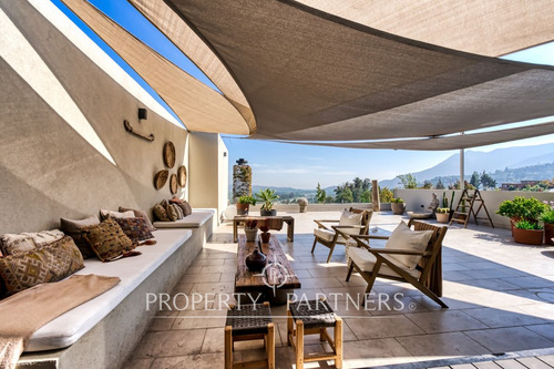 Moderno Penthouse Con Vista Despejada