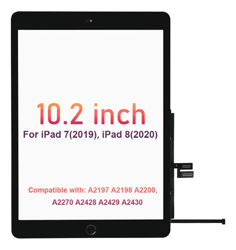 Fixerman Touch Screen For iPad 7th Gen 8th Gen Digitizer 10.