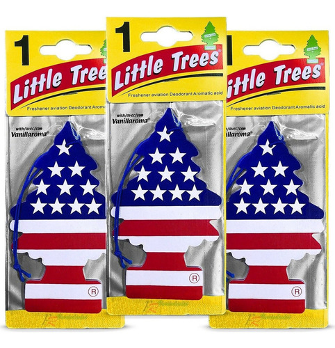 3 Little Trees Diversos Aromas Cheirinho P/ Carro Casa