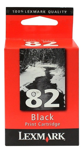Cartucho De Tinta Lexmark 82 Color Negro