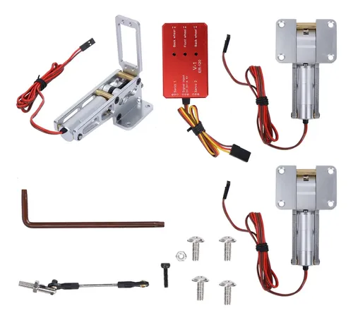 Tren De Aterrizaje Retráctil Eléctrico SPARKHOBBY De 5 Kg Y 55 G – Aleación De Metal CNC, Para Aviones RC Y Drones De Ala Fija