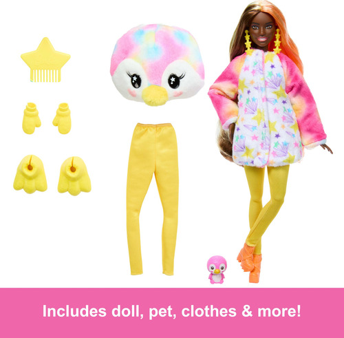 Boneca Barbie Cutie Revela A Cor Dos Sonhos Com Fantasia De