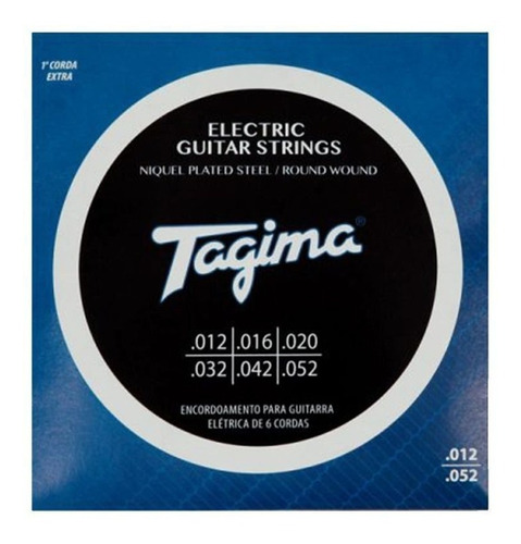Encordoamento Para Guitarra Tgt 012 Tagima Tgt012 Guitars