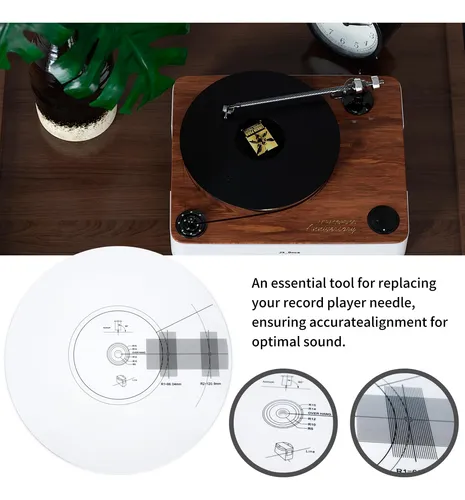 Alfombrilla De Estroboscopio Sdroceryam Con Disco Estroboscó