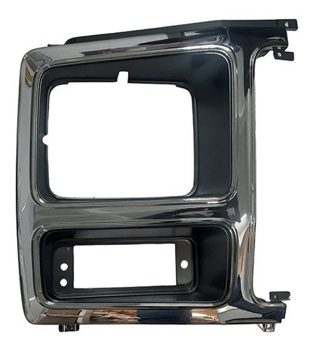 Aro Faro Der Cromado Para Ford F100/150/350 Bronco 1980-1986