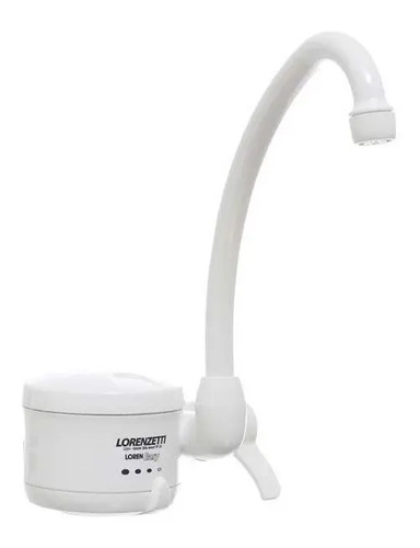Torneira Elétrica Móvel Cozinha Loren Easy Lorenzetti Acabamento Branco Cor Branco