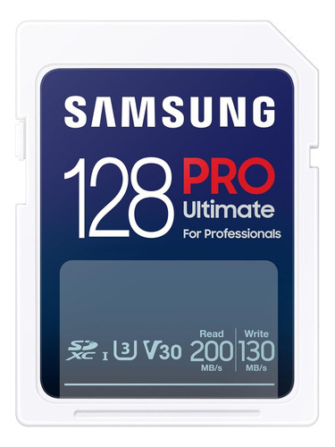 Tarjeta De Memoria Samsung Pro Ultimate 128gb Sdxc 200 Mb/s