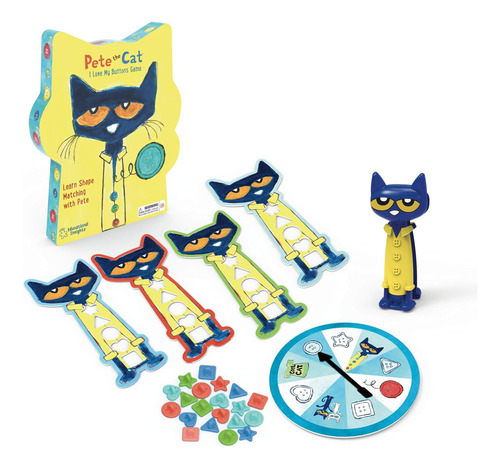 Educational Insights Pete The Cat I Love My Buttons Juego De